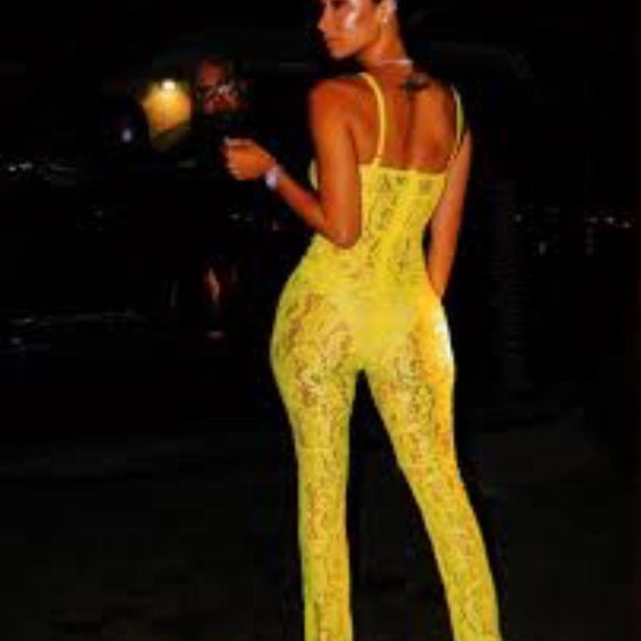 MatteBrand Pants - MatteBrand Lace Bodysuit/Jumpsuit